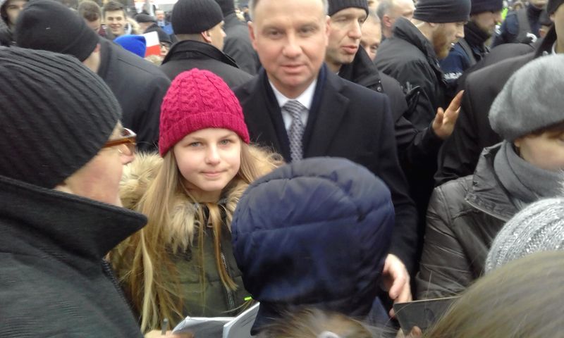 Spotkanie z Prezydentem Panem Andrzejem Dudą