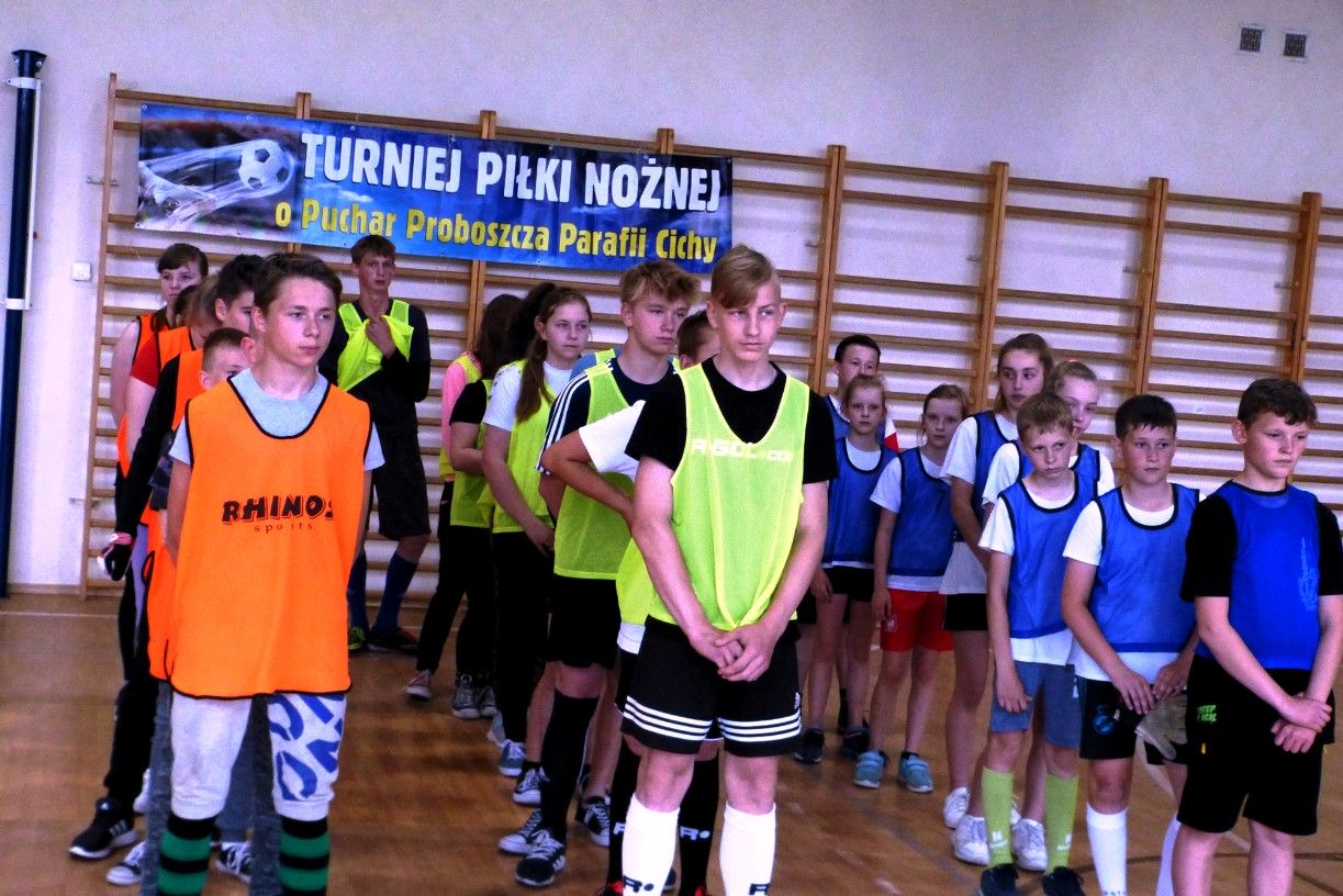 Turniej Piłki Nożnej o Puchar ks. Proboszcza Parafii Cichy