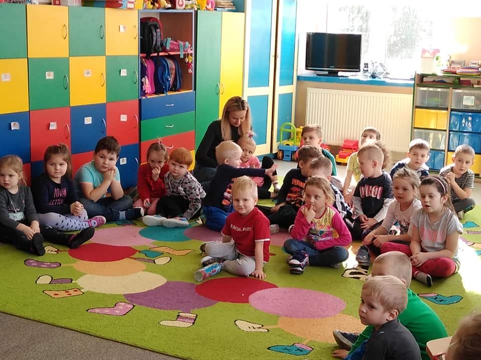 Akcja "Głośne czytanie" w przedszkolu