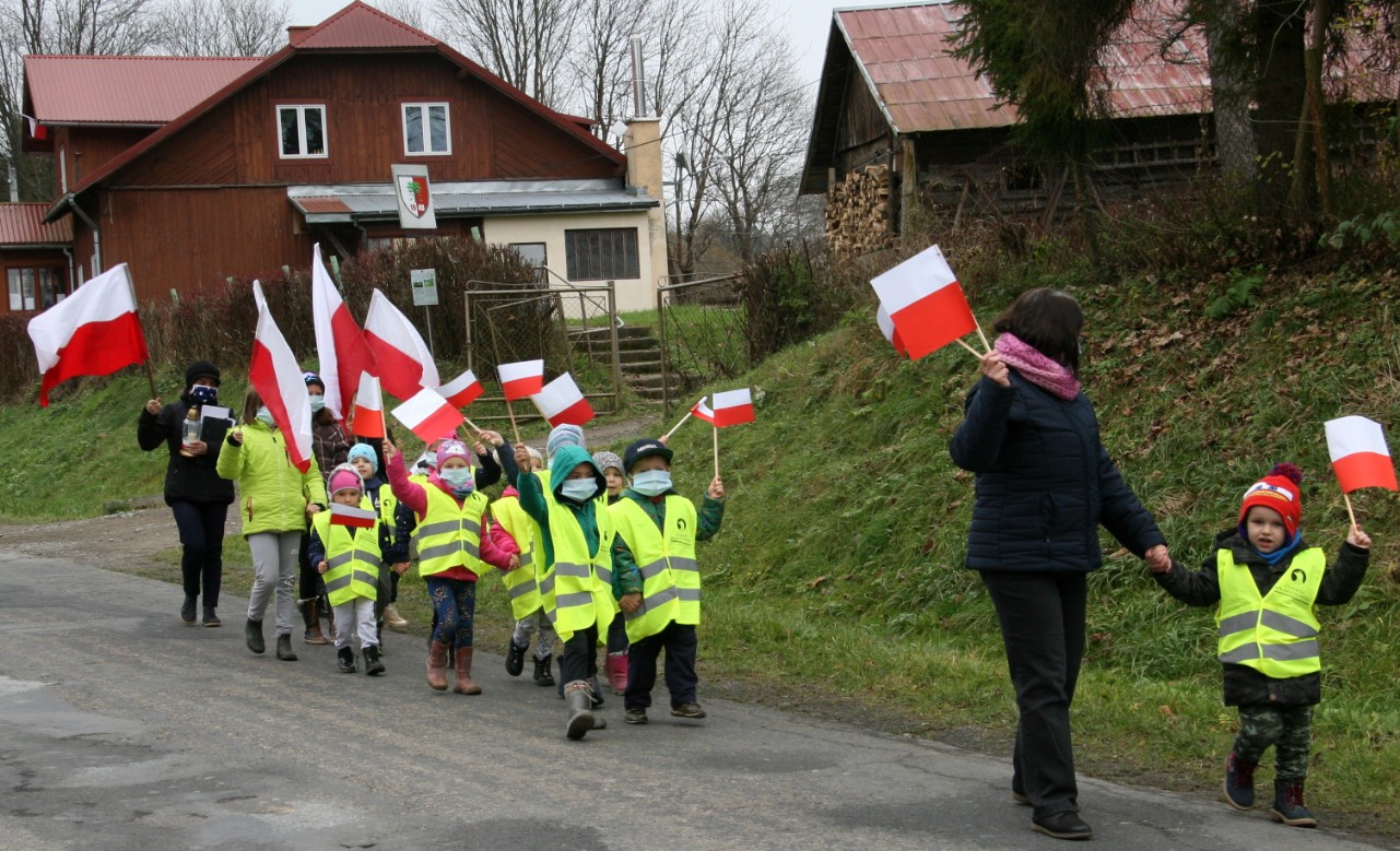Marsz Niepodległości w Polanie