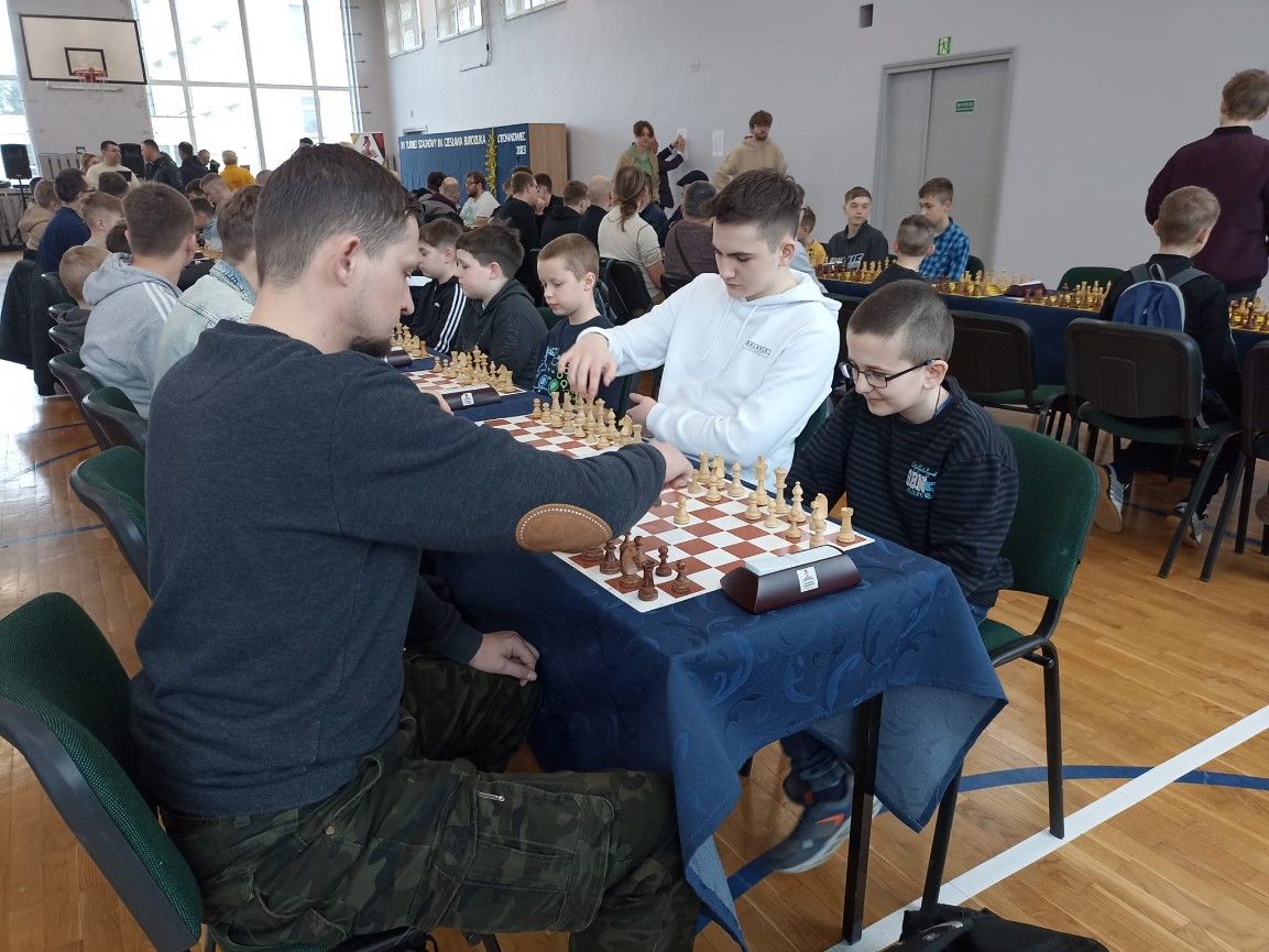 XV turniej szachowy w Ciechanowcu.